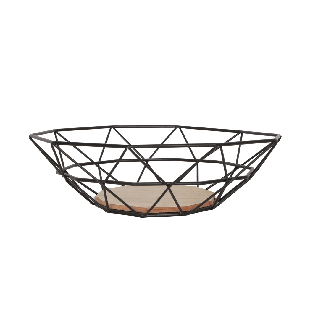 Metal Black Basket Item JD27-BY24056