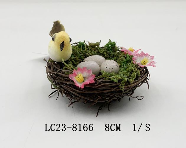 Easter nest with egg ItemLC23-8166
