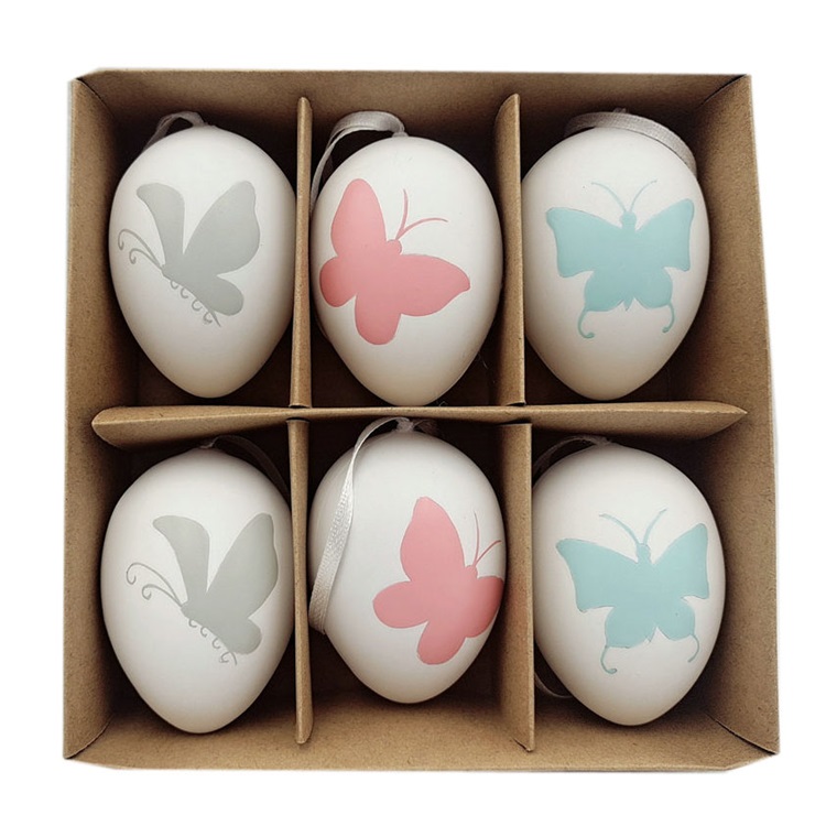 Plastic Easter Egg Set 6/S Item SHY-F8721